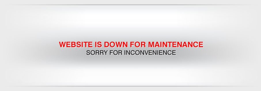 Site is down for maintenance